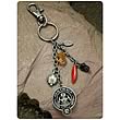 Hunger Games Movie District 12 Coal Mining Clip-On Key Chain
